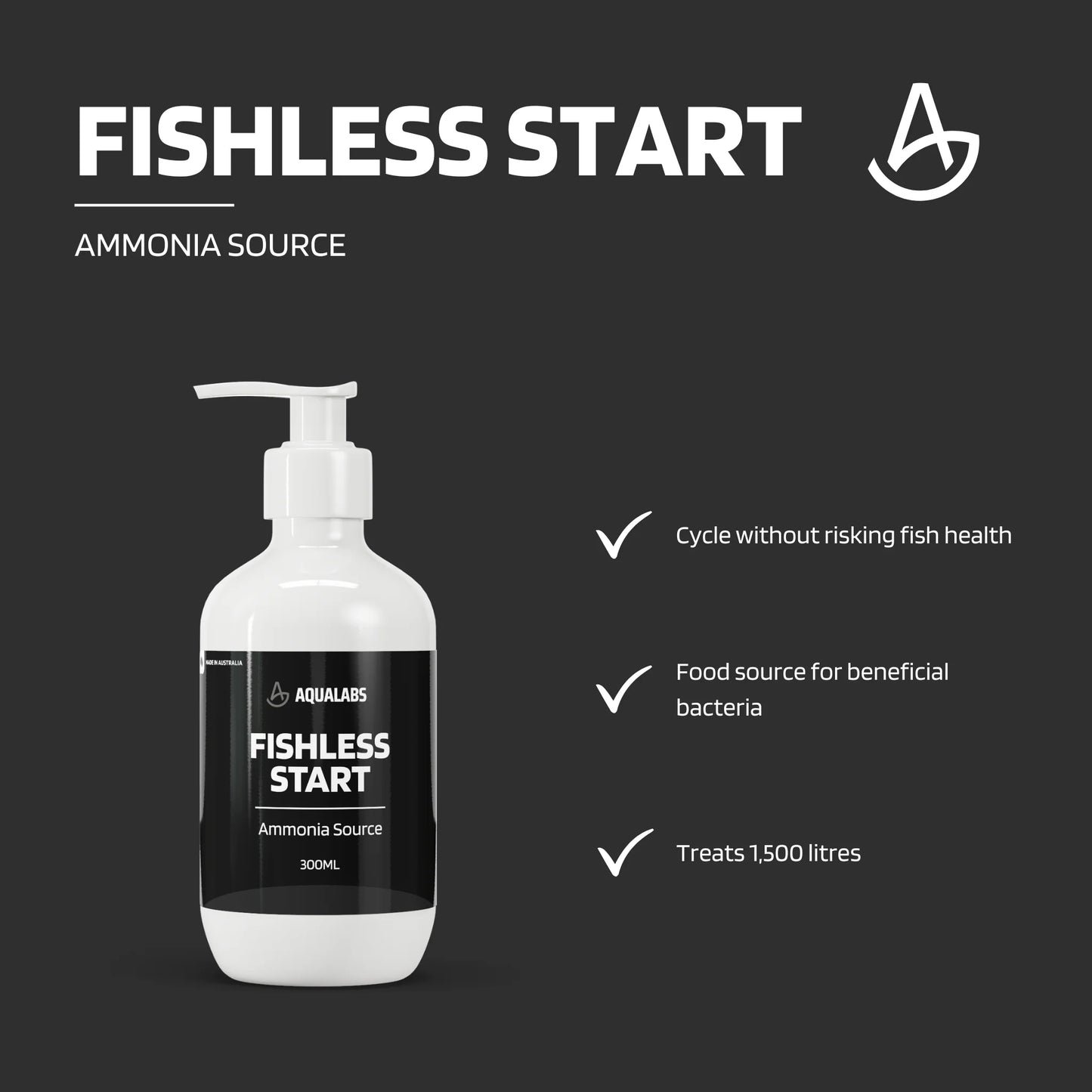 AquaLabs Fishless Start 300ml