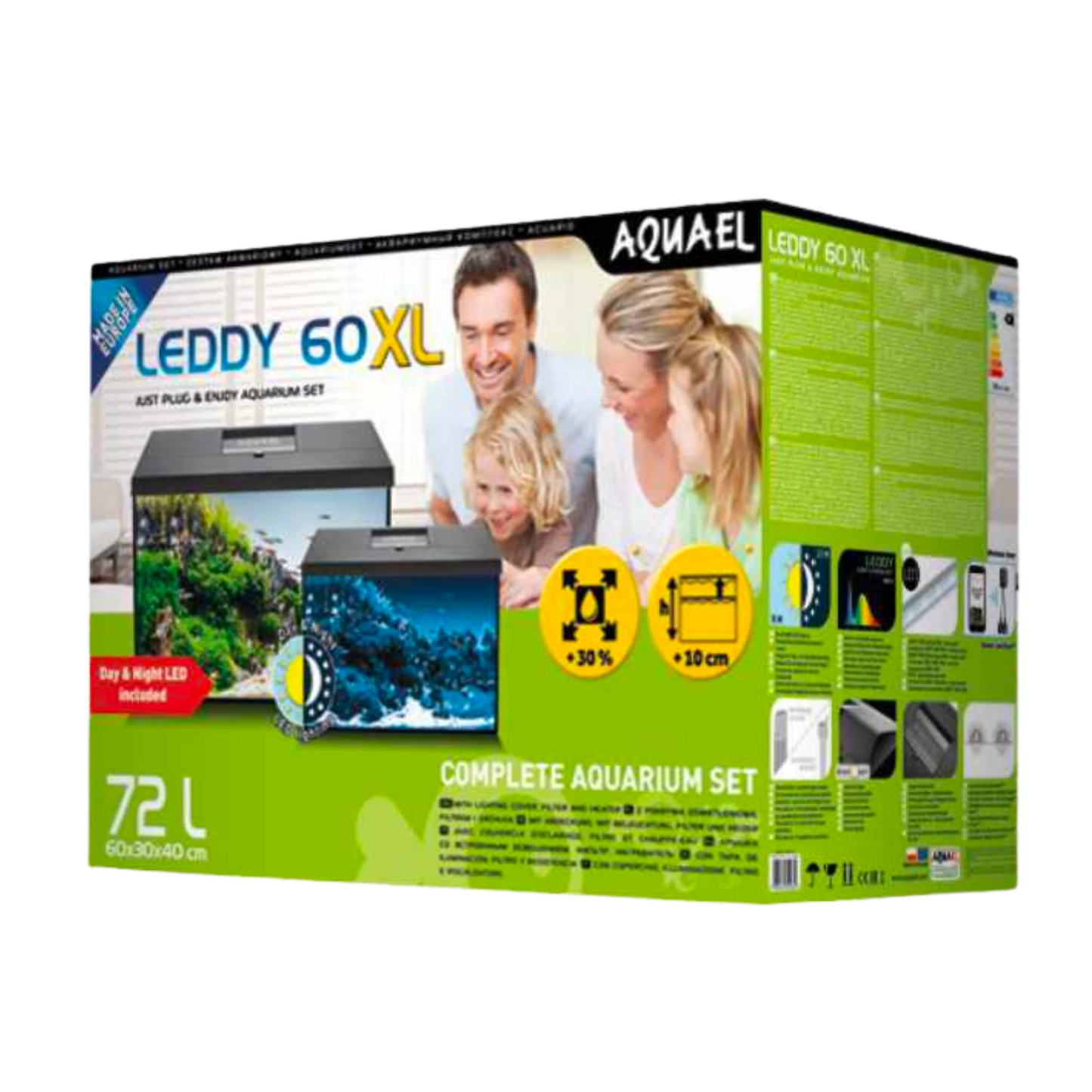 Aquael Leddy Day & Night Aquarium